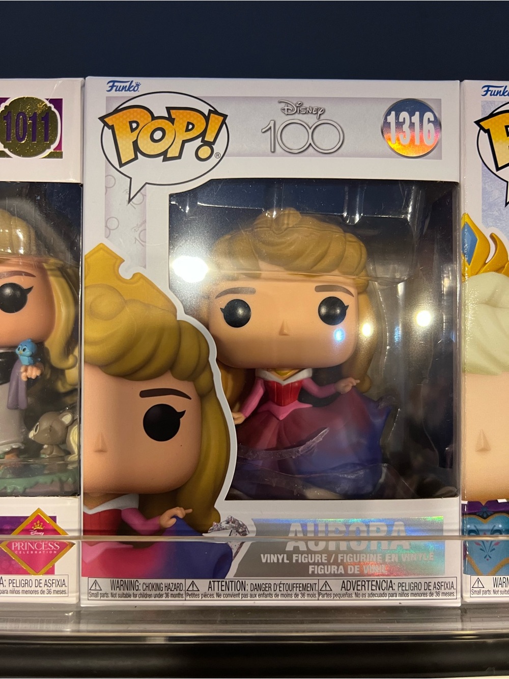 Funko Pop! Aurora Vinyl Figure - Pink & Blue Gown